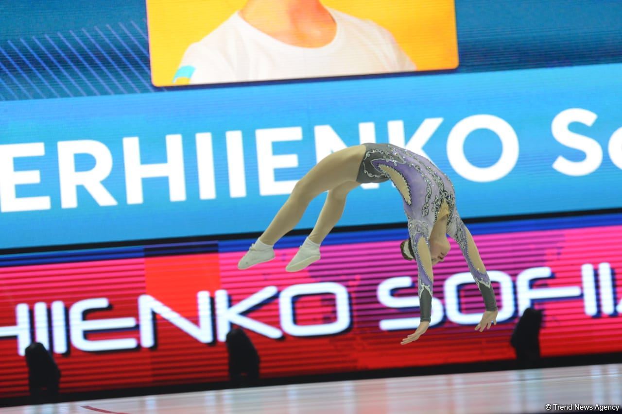 Final day of World Age Group Competitions in Aerobic Gymnastics kicks off in Baku (PHOTO)