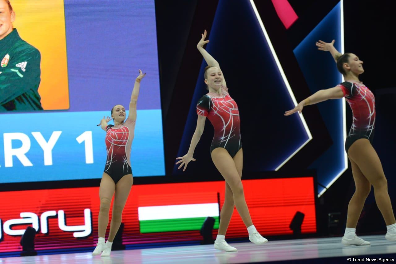 Final day of World Age Group Competitions in Aerobic Gymnastics kicks off in Baku (PHOTO)