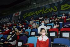 Azerbaijani gymnasts meet with multiple European and world champion in Baku (PHOTO)