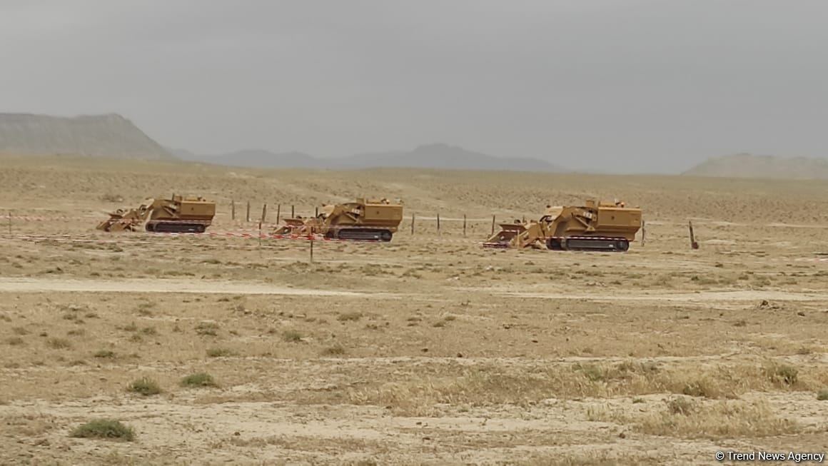 Azerbaijan shares data on mine clearance in liberated lands