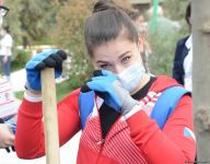 Tree planting held in Baku on eve of World Aerobic Gymnastics Championship (PHOTO)