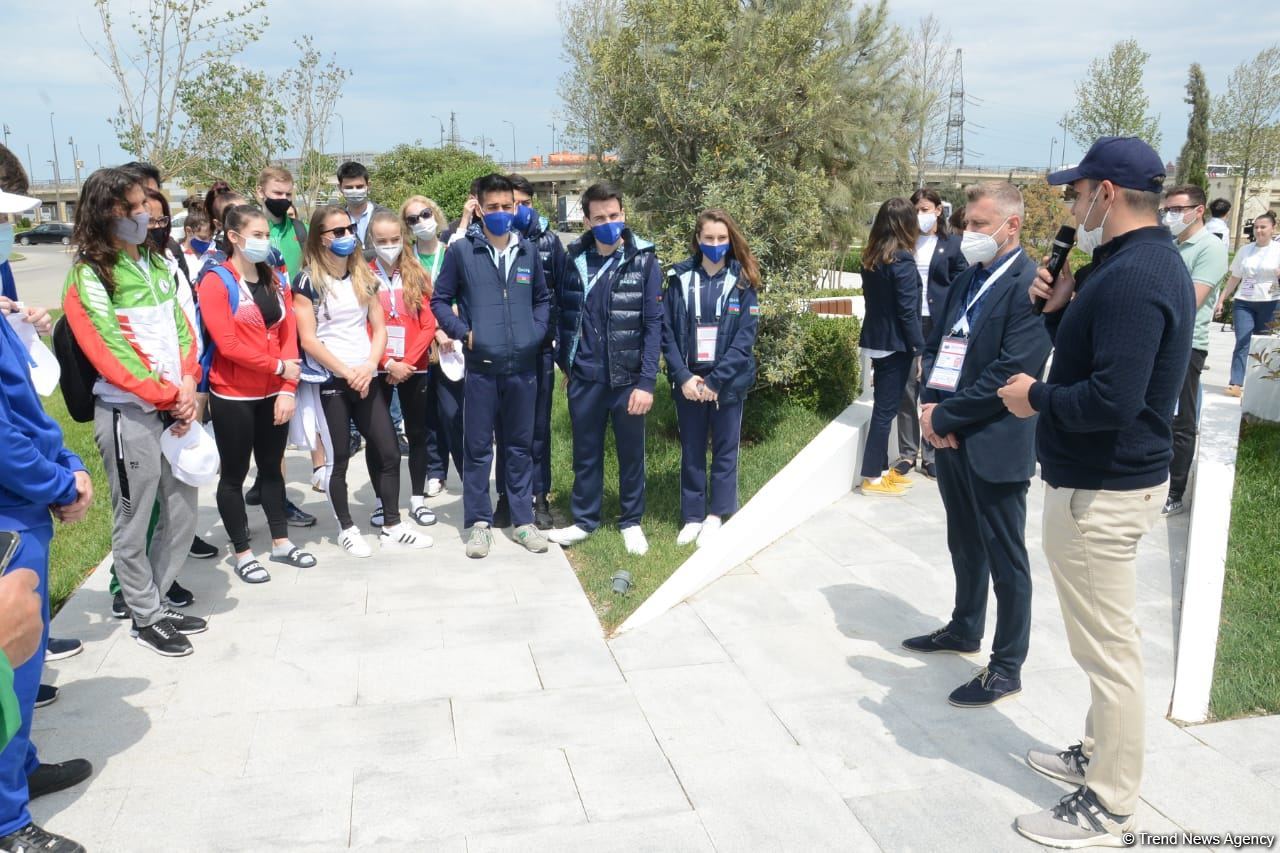 Tree planting held in Baku on eve of World Aerobic Gymnastics Championship (PHOTO)