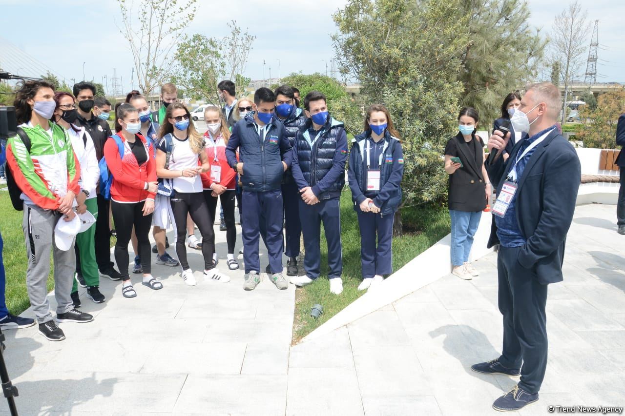 Tree planting held in Baku on eve of World Aerobic Gymnastics Championship (PHOTO)