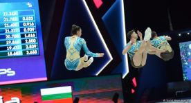 First day of 16th World Aerobic Gymnastics Championships kicks off in Baku (PHOTO)