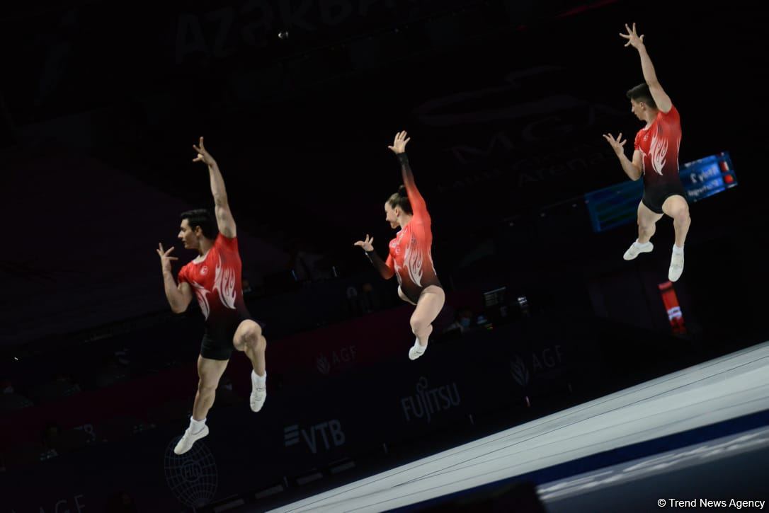 First day of 16th World Aerobic Gymnastics Championships kicks off in Baku (PHOTO)
