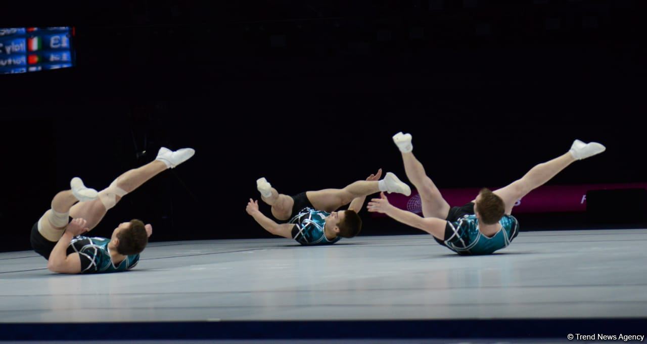 First day of 16th World Aerobic Gymnastics Championships kicks off in Baku (PHOTO)