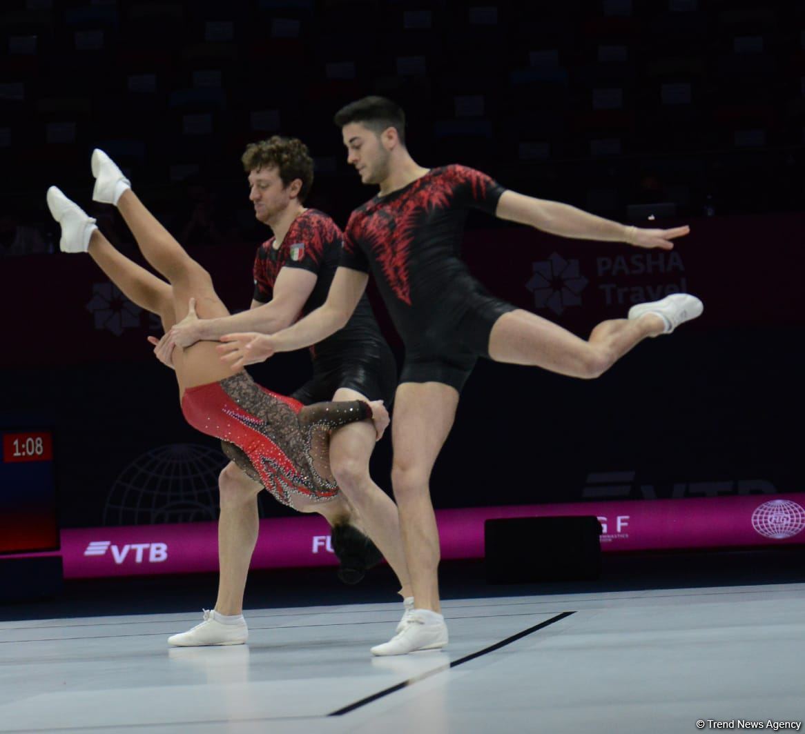 First day of 16th World Aerobic Gymnastics Championships kicks off in Baku (PHOTO)