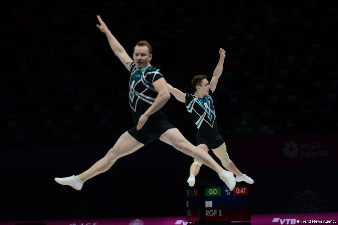 First day of 16th World Aerobic Gymnastics Championships kicks off in Baku (PHOTO)