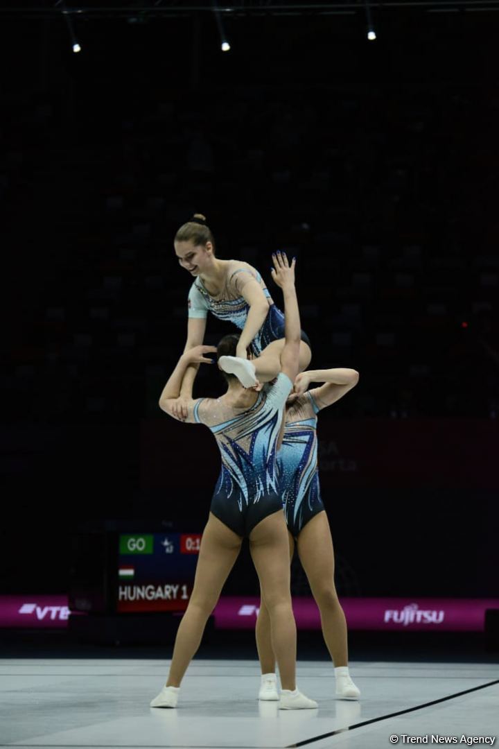 First day of 16th World Aerobic Gymnastics Championships kicks off in Baku (PHOTO)