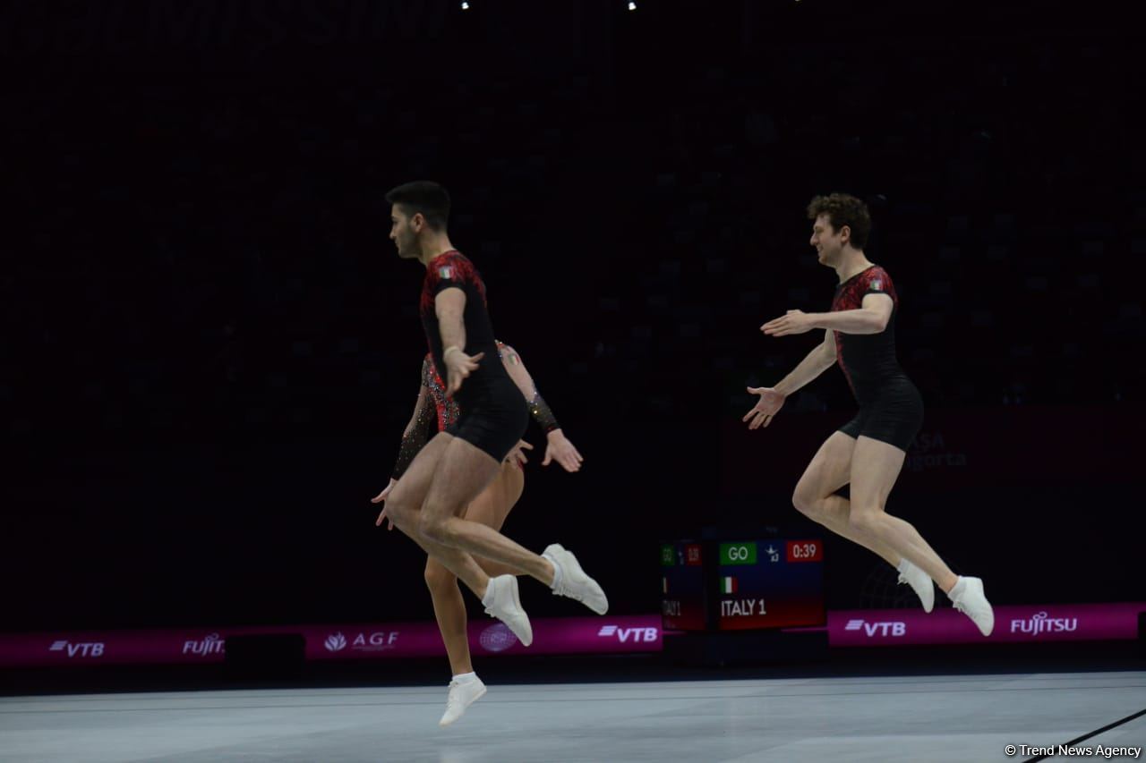 First day of 16th World Aerobic Gymnastics Championships kicks off in Baku (PHOTO)