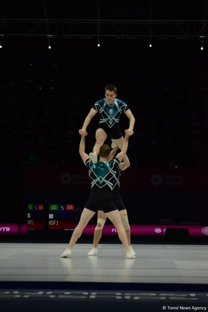 First day of 16th World Aerobic Gymnastics Championships kicks off in Baku (PHOTO)