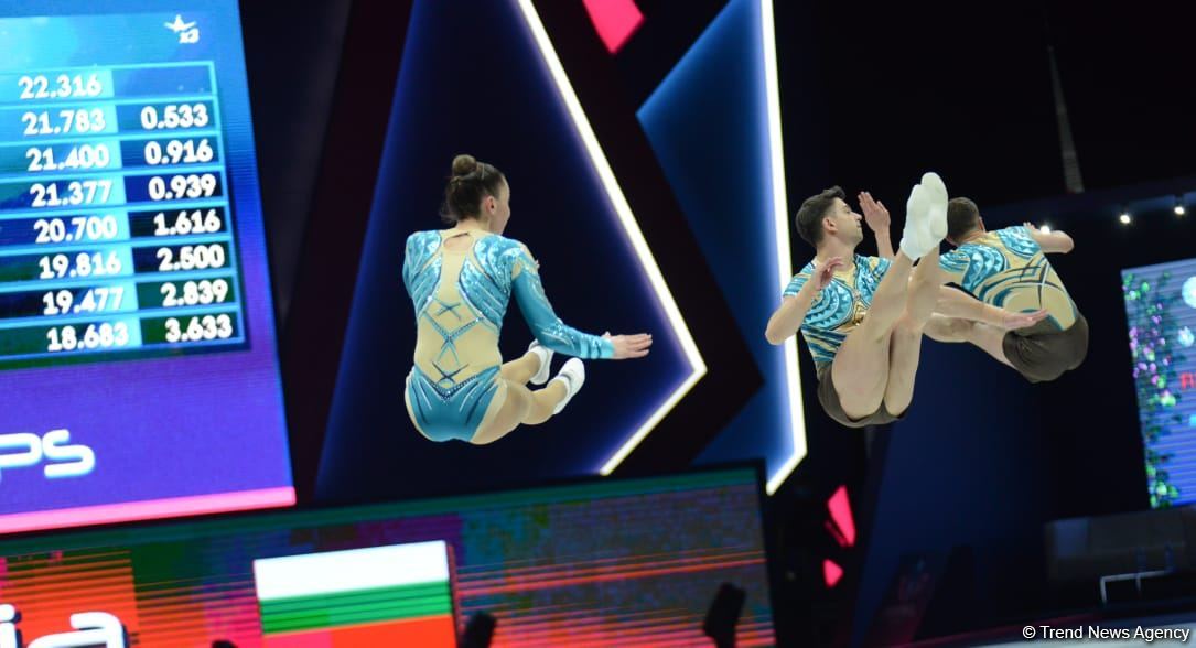 First day of 16th World Aerobic Gymnastics Championships kicks off in Baku (PHOTO)