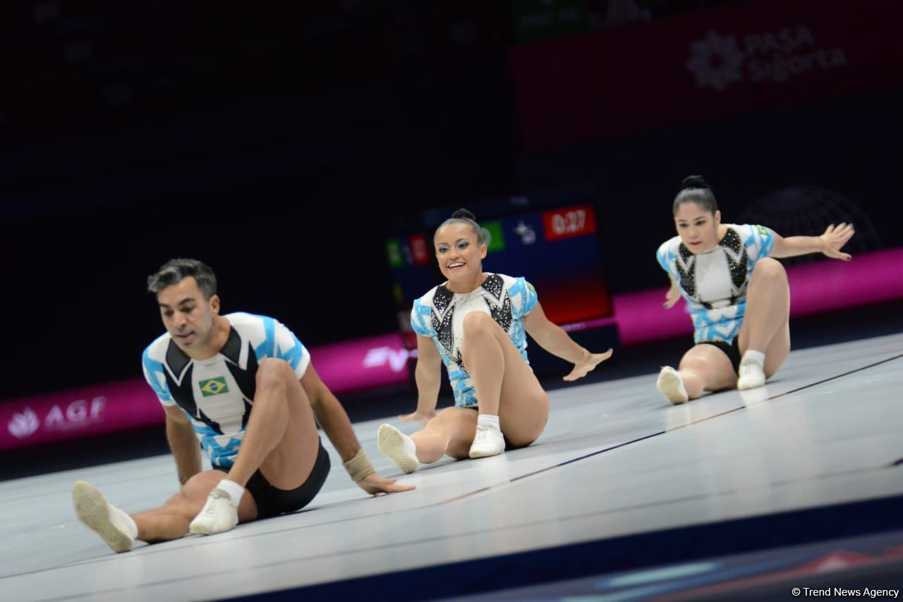 First day of 16th World Aerobic Gymnastics Championships kicks off in Baku (PHOTO)