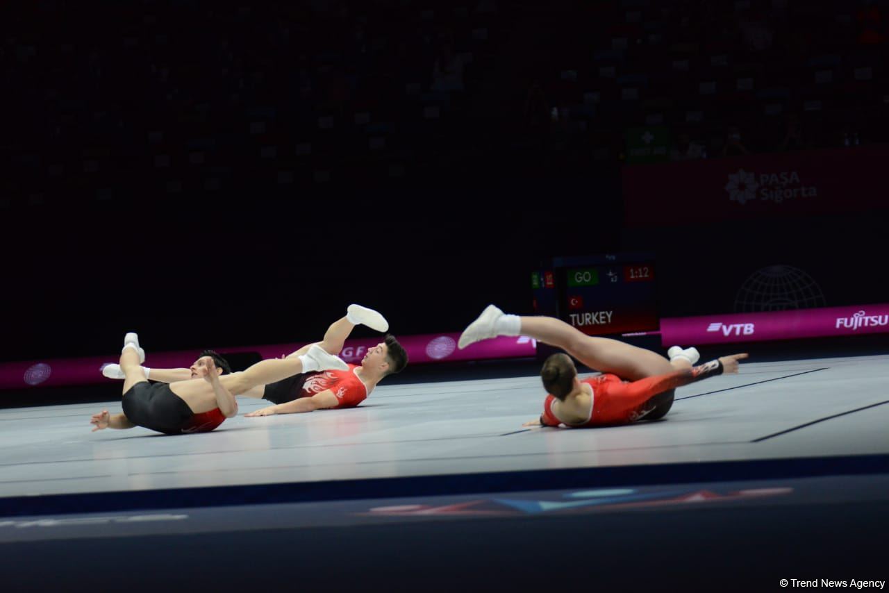 First day of 16th World Aerobic Gymnastics Championships kicks off in Baku (PHOTO)