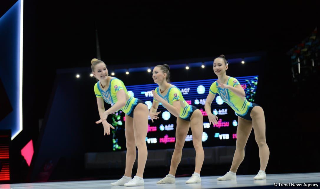 First day of 16th World Aerobic Gymnastics Championships kicks off in Baku (PHOTO)