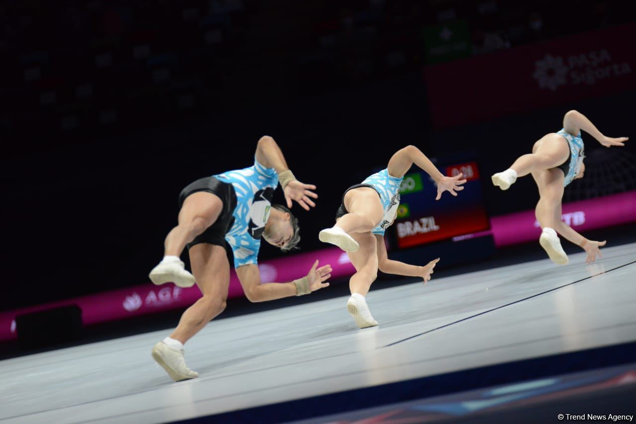 First day of 16th World Aerobic Gymnastics Championships kicks off in Baku (PHOTO)
