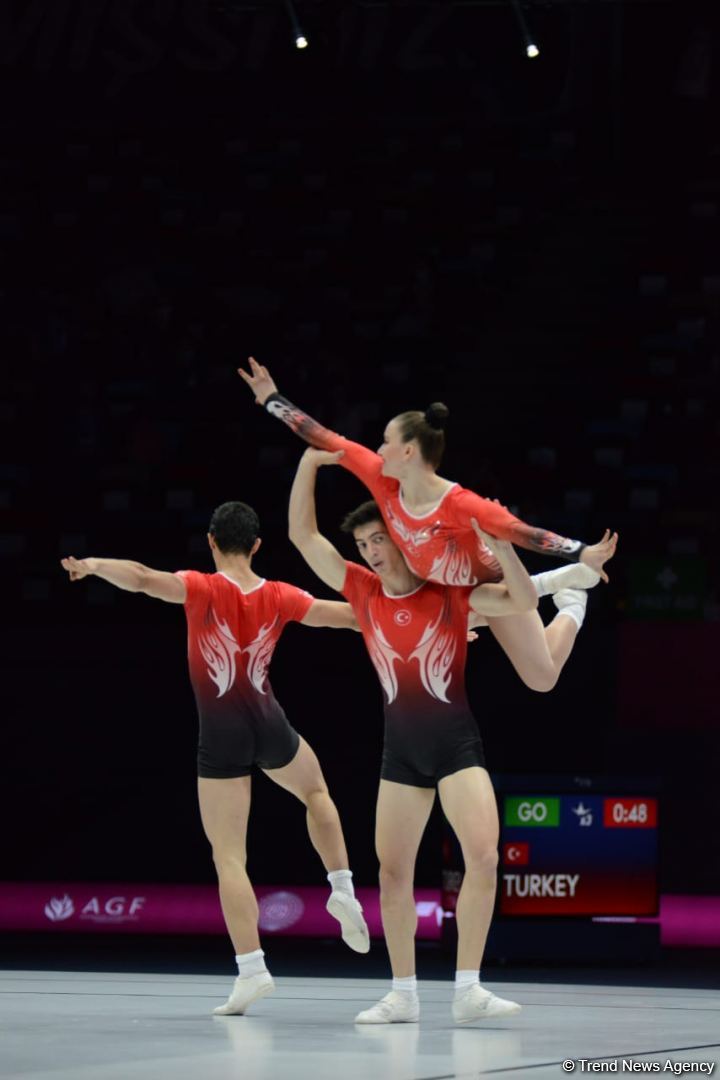 First day of 16th World Aerobic Gymnastics Championships kicks off in Baku (PHOTO)
