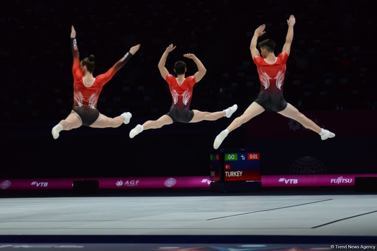 First day of 16th World Aerobic Gymnastics Championships kicks off in Baku (PHOTO)