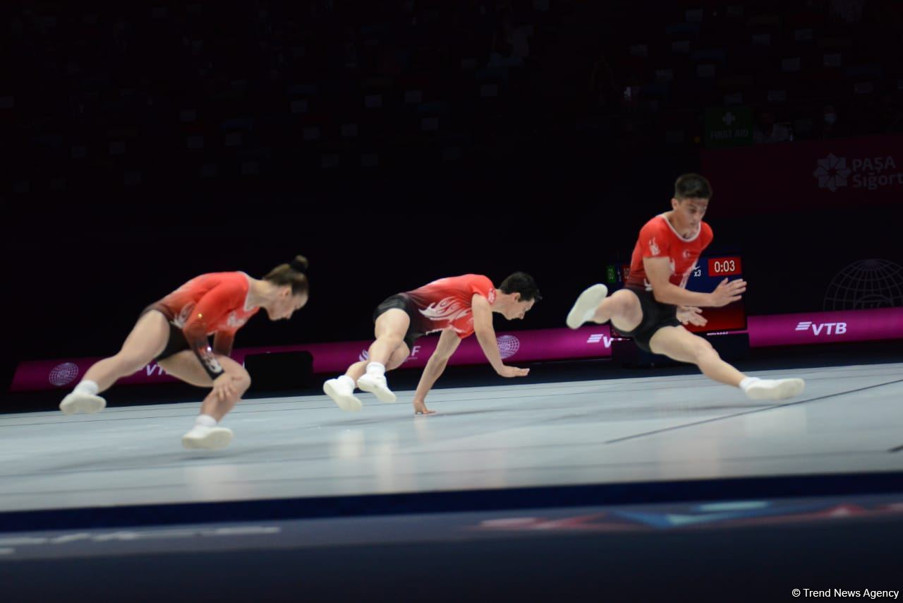 First day of 16th World Aerobic Gymnastics Championships kicks off in Baku (PHOTO)
