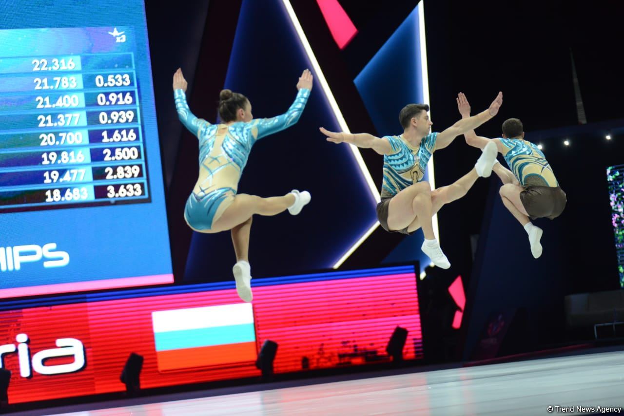 First day of 16th World Aerobic Gymnastics Championships kicks off in Baku (PHOTO)