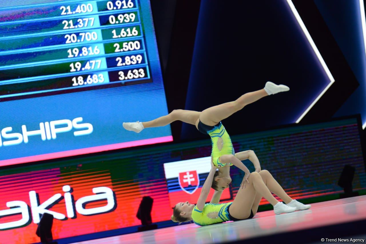 First day of 16th World Aerobic Gymnastics Championships kicks off in Baku (PHOTO)