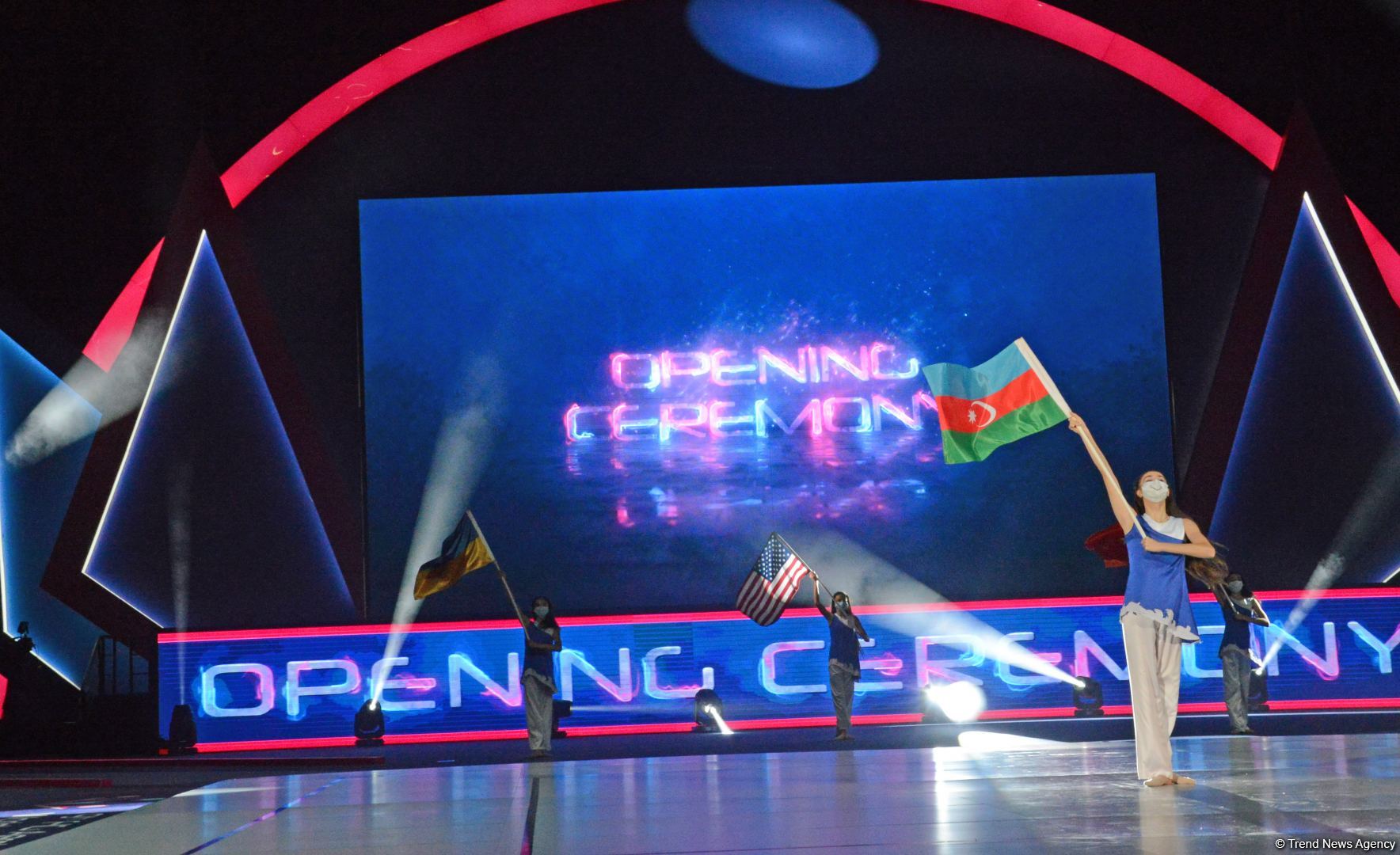 Baku holds opening ceremony of 16th FIG Aerobic Gymnastics World Championships (PHOTO)