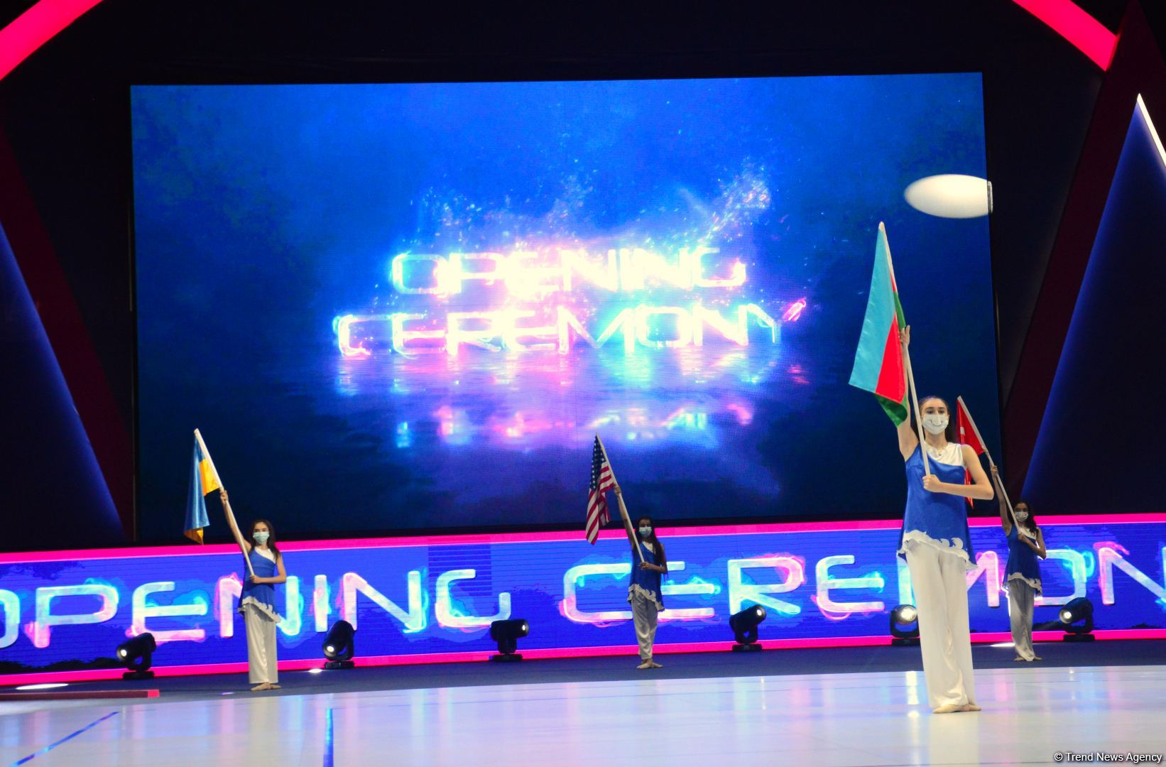 Baku holds opening ceremony of 16th FIG Aerobic Gymnastics World Championships (PHOTO)
