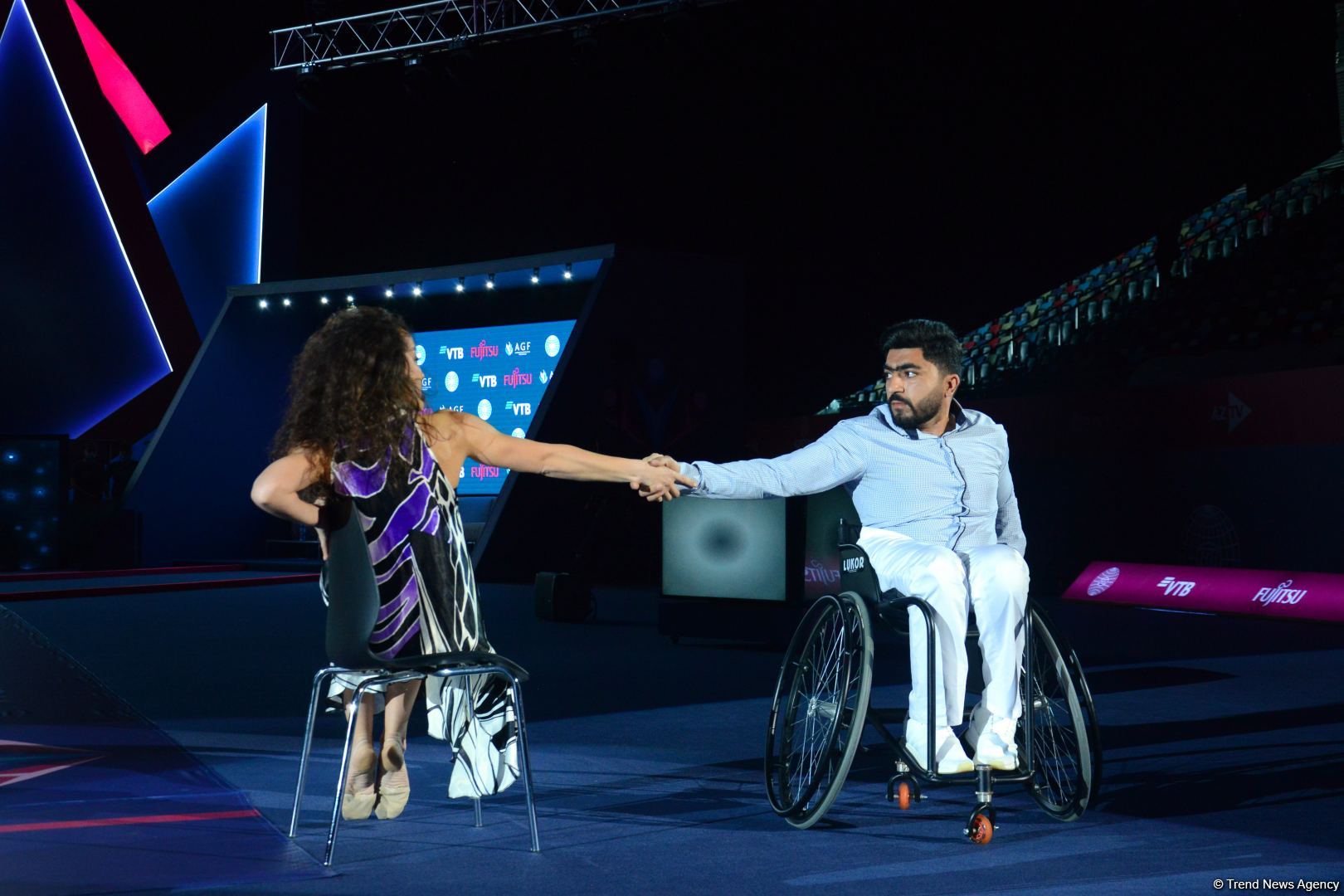 Baku holds opening ceremony of 16th FIG Aerobic Gymnastics World Championships (PHOTO)