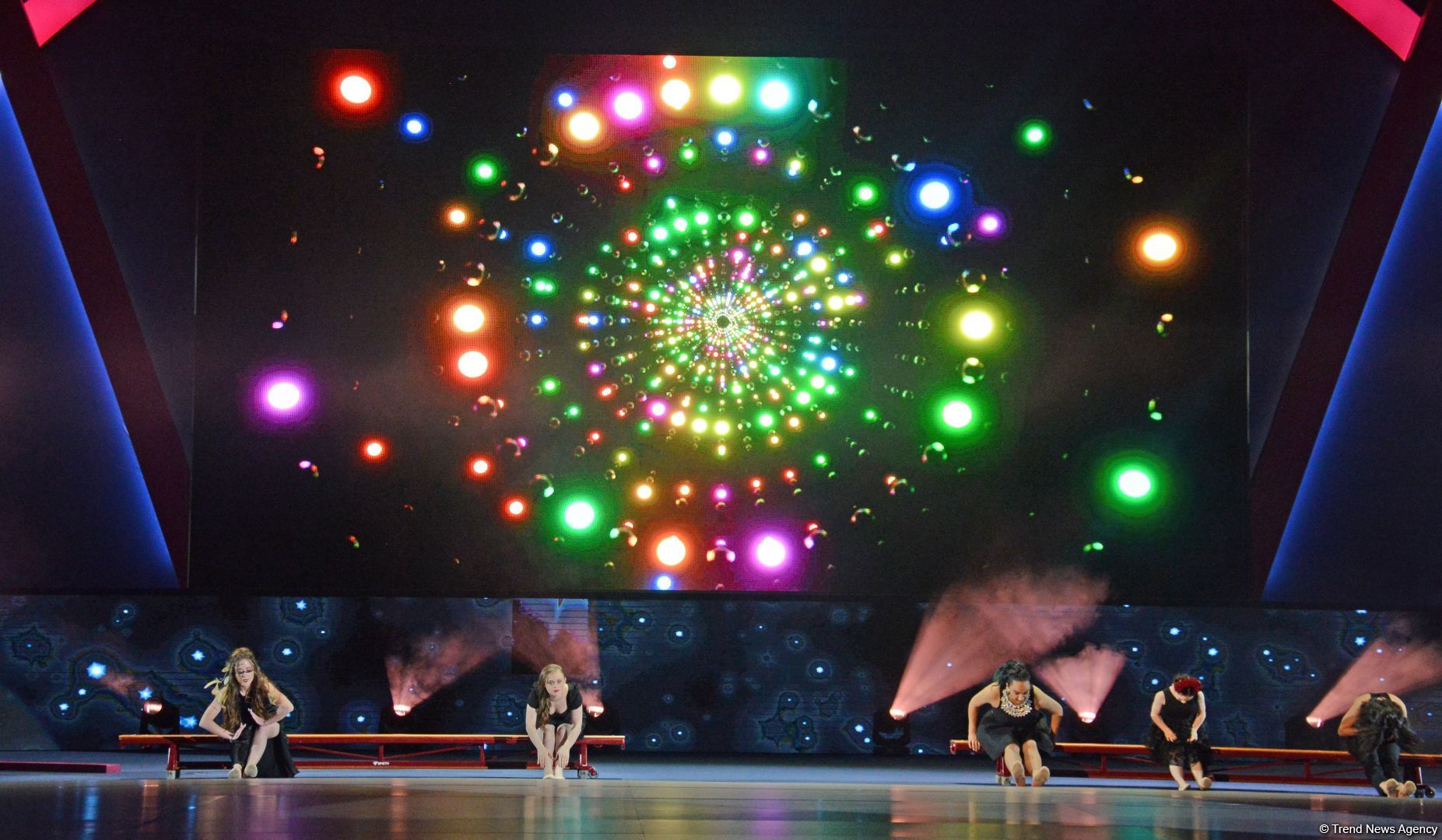 Baku holds opening ceremony of 16th FIG Aerobic Gymnastics World Championships (PHOTO)