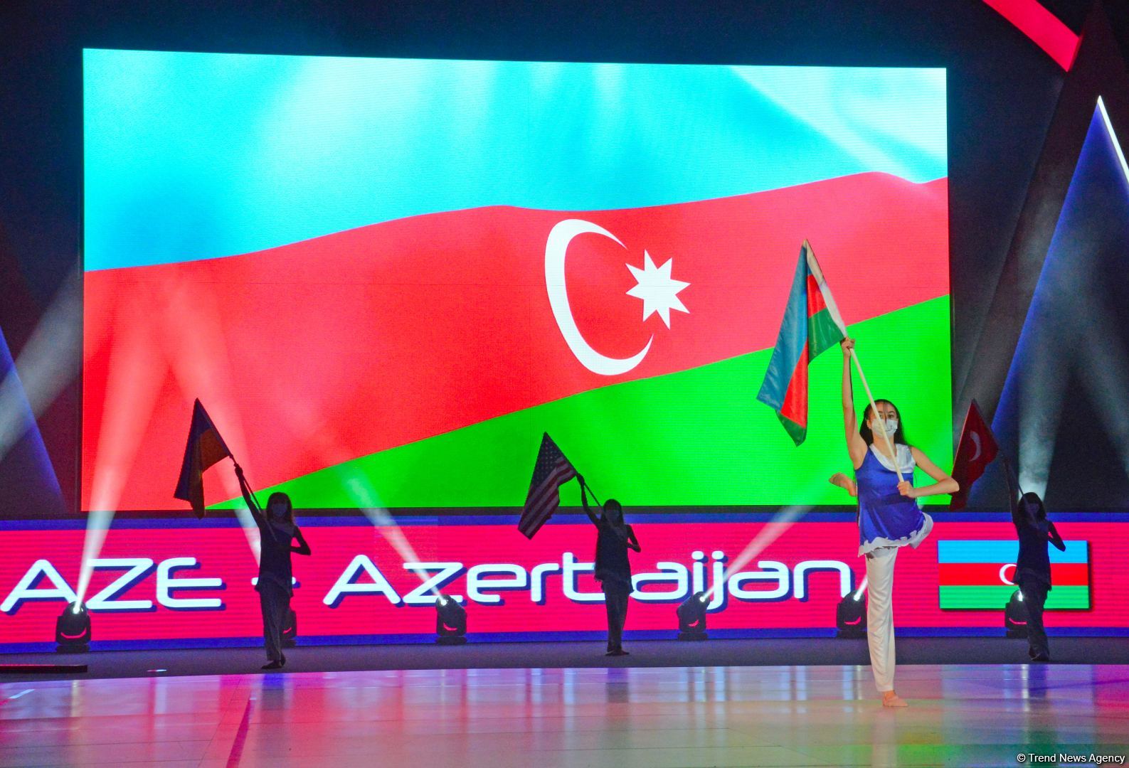 Baku holds opening ceremony of 16th FIG Aerobic Gymnastics World Championships (PHOTO)