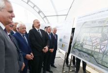 Azerbaijani president takes part in laying foundation for restoration of Aghdam city (PHOTO)