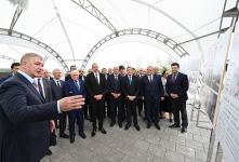 Azerbaijani president takes part in laying foundation for restoration of Aghdam city (PHOTO)