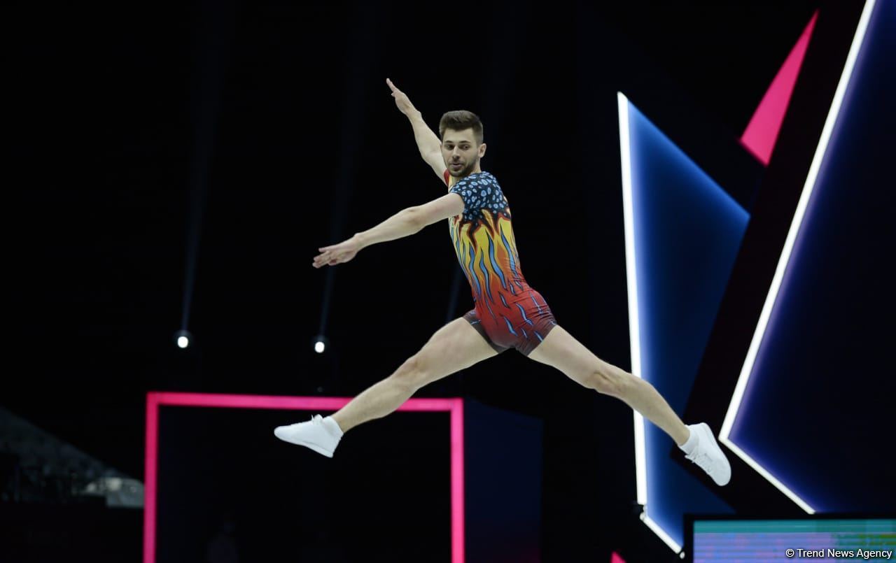 Azerbaijani gymnast reaches final at 16th World Aerobic Gymnastics Championships in Baku