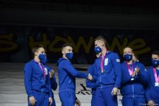 Baku holds ceremony of awarding winners of World Aerobic Gymnastics Championships among groups and in individual program (PHOTO)