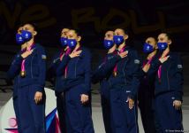 Baku holds ceremony of awarding winners of World Aerobic Gymnastics Championships among groups and in individual program (PHOTO)