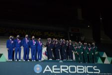 Baku holds ceremony of awarding winners of World Aerobic Gymnastics Championships among groups and in individual program (PHOTO)