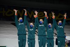 Baku holds ceremony of awarding winners of World Aerobic Gymnastics Championships among groups and in individual program (PHOTO)