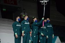 Baku holds ceremony of awarding winners of World Aerobic Gymnastics Championships among groups and in individual program (PHOTO)