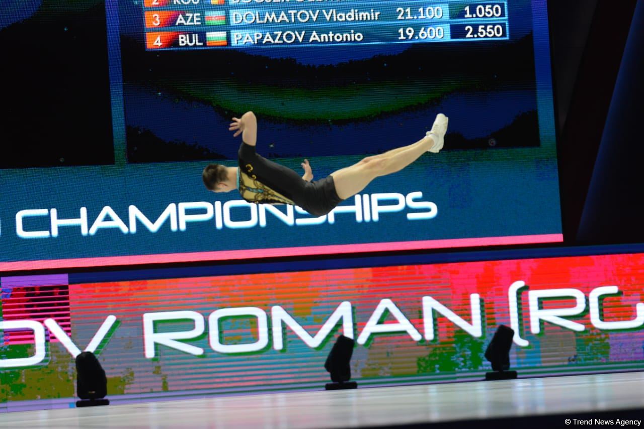 Final day of 16th World Aerobic Gymnastics Championships kicks off in Baku (PHOTO)