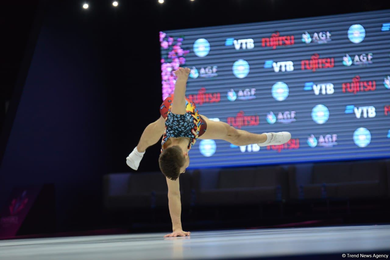 Final day of 16th World Aerobic Gymnastics Championships kicks off in Baku (PHOTO)