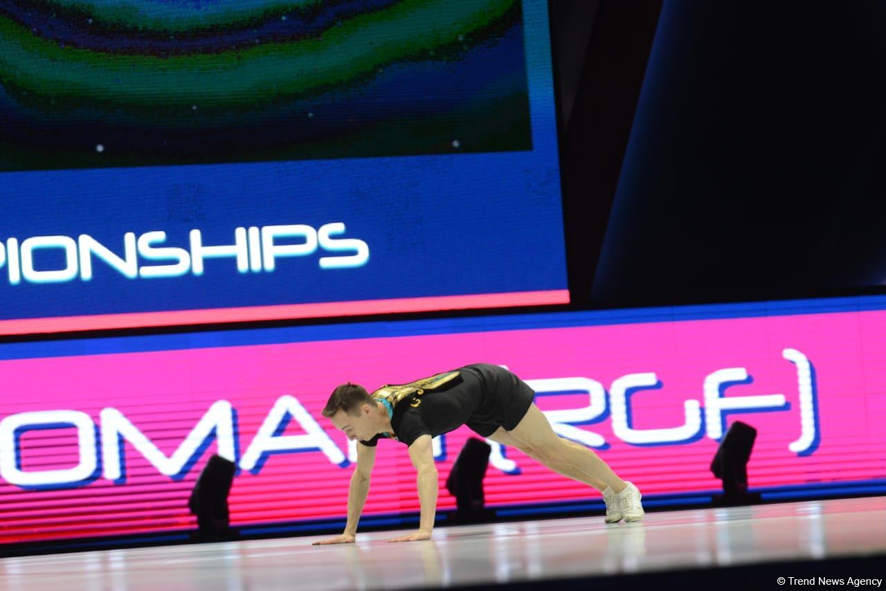 Final day of 16th World Aerobic Gymnastics Championships kicks off in Baku (PHOTO)