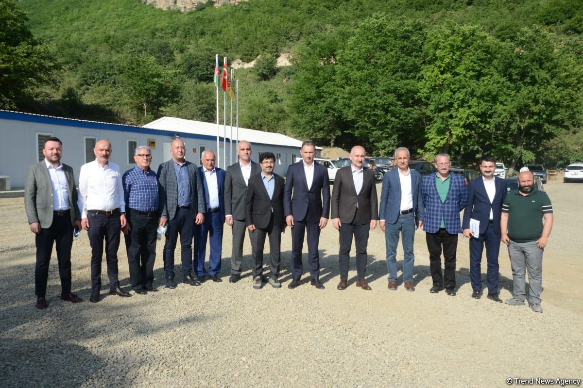 Turkey focuses on completion of Azerbaijan's 'Victory Road', says minister (PHOTO)