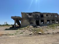 Latest footage of construction work in liberated Aghdam - Trend TV