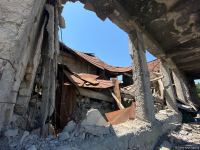 Latest footage of construction work in liberated Aghdam - Trend TV
