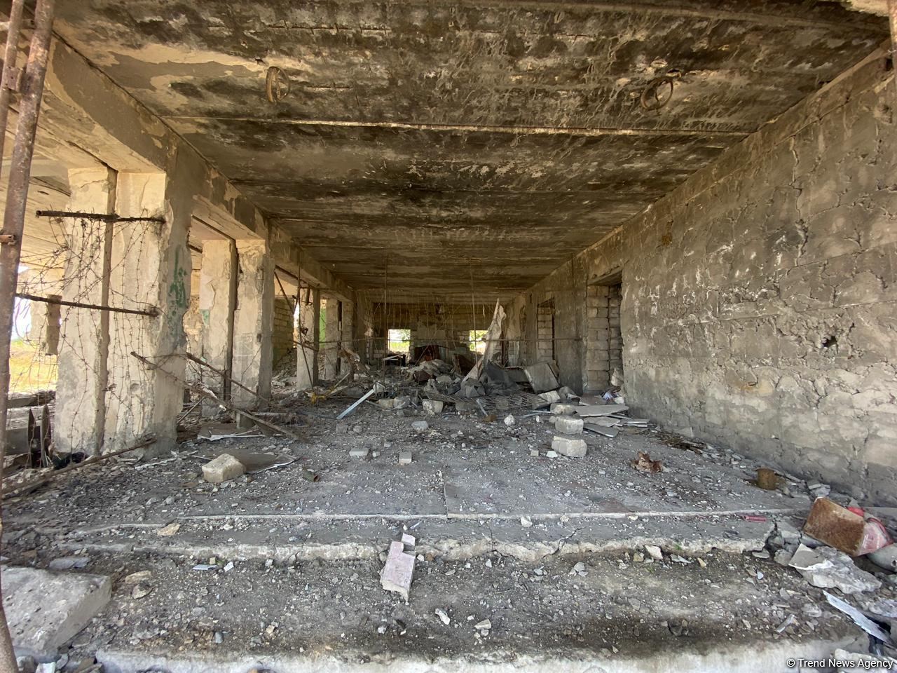 Latest footage of construction work in liberated Aghdam - Trend TV