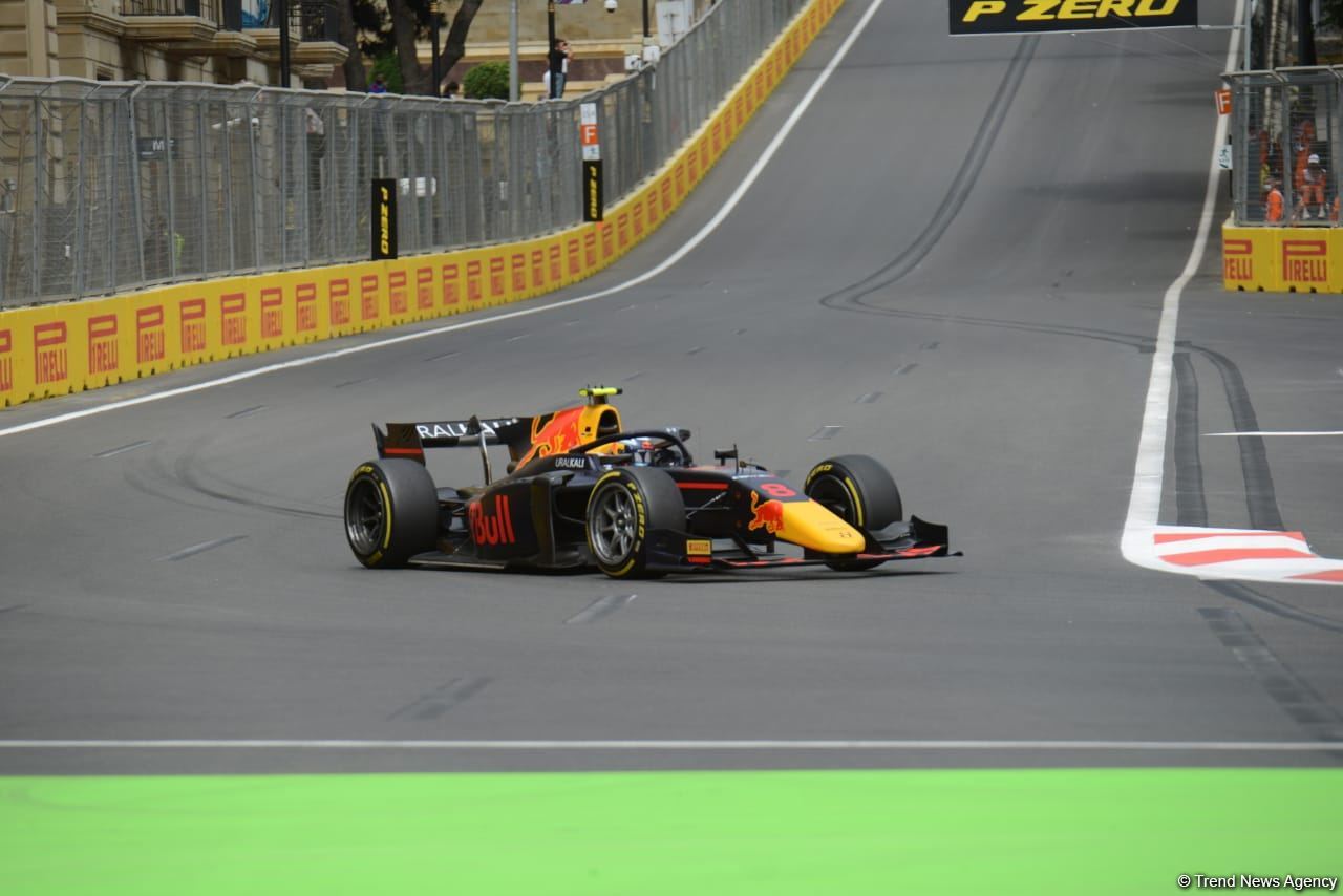 Formula 2 main race of F1 Azerbaijan Grand Prix takes place in Baku