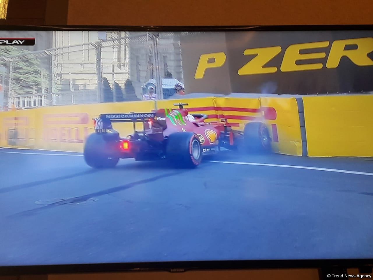 Another F1 car accident takes place at Azerbaijan Grand Prix in Baku (PHOTO)