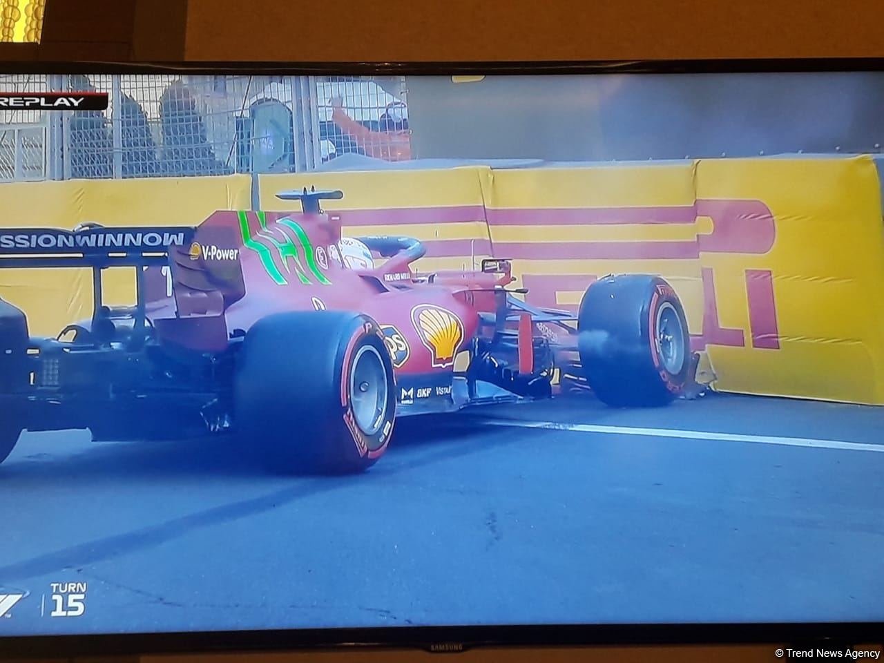 Another F1 car accident takes place at Azerbaijan Grand Prix in Baku (PHOTO)