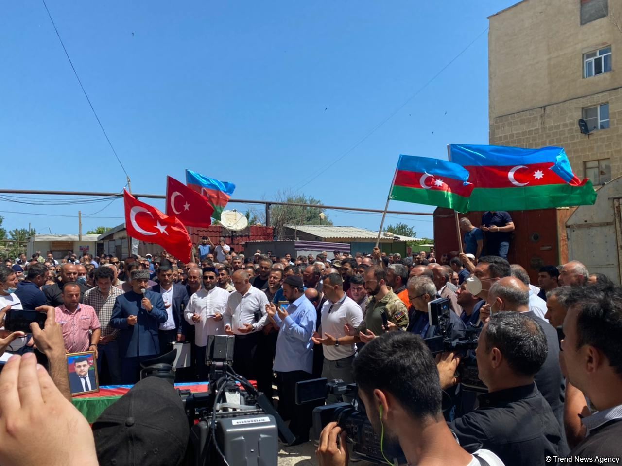 Farewell event held for Azerbaijan's AzTV operator who tragically died in Kalbajar (PHOTO)