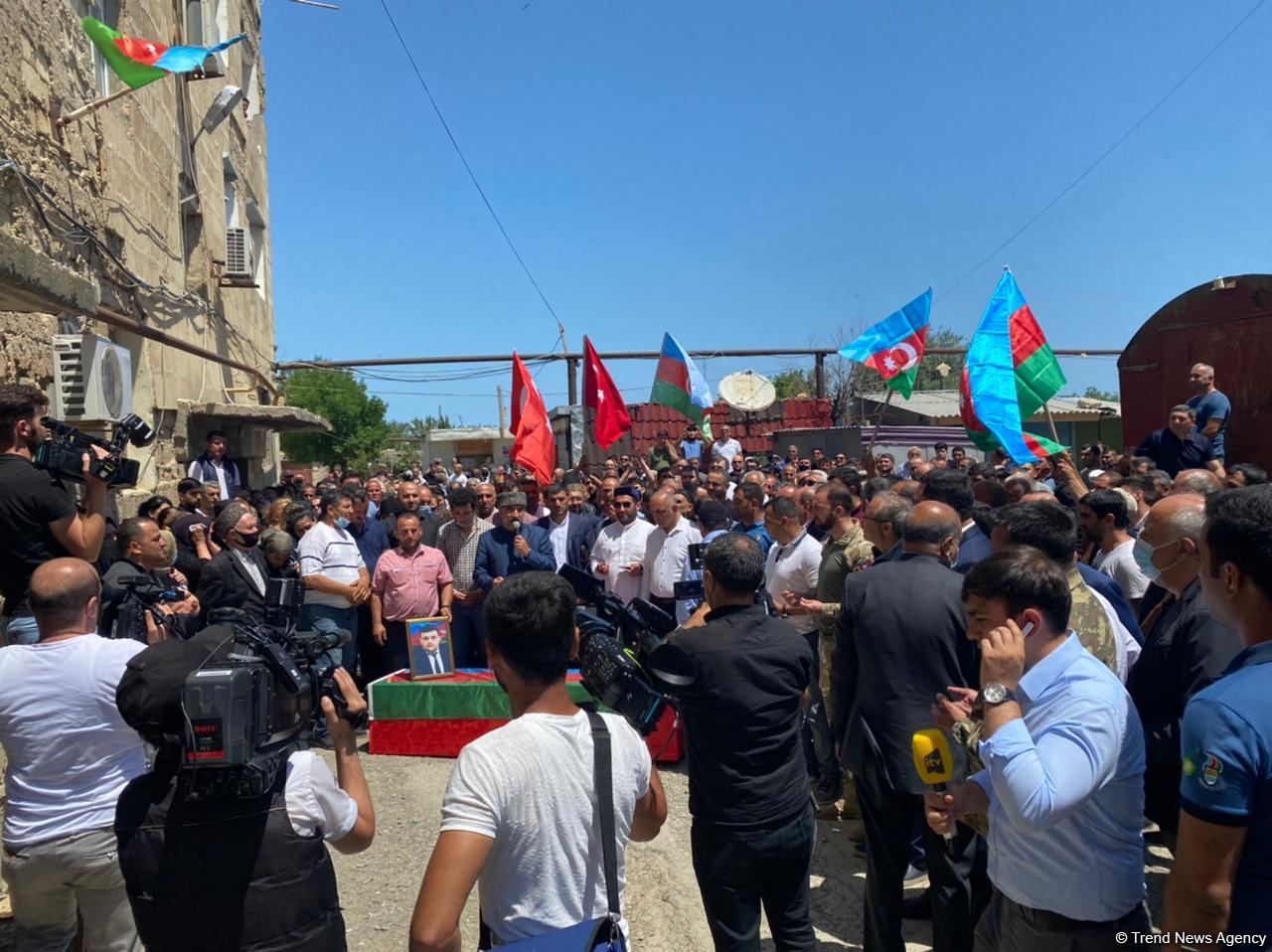 Farewell event held for Azerbaijan's AzTV operator who tragically died in Kalbajar (PHOTO)